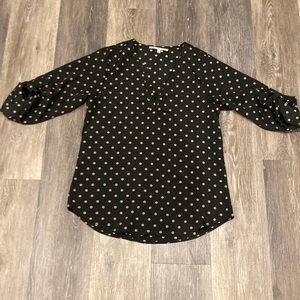 Flowy material- cute print- long sleeve